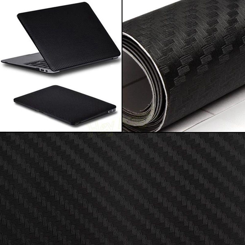 

30*127 см, хит продаж, новый черный автомобиль, рулонная наклейка, 3D виниловая пленка из углеродного волокна, сделай сам, лист пленки