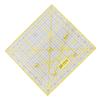 2pcs plastic Fabric Cutting Ruler 15cm x 15cm Quilting Tool DIY Square Quilting Ruler  For Sewing