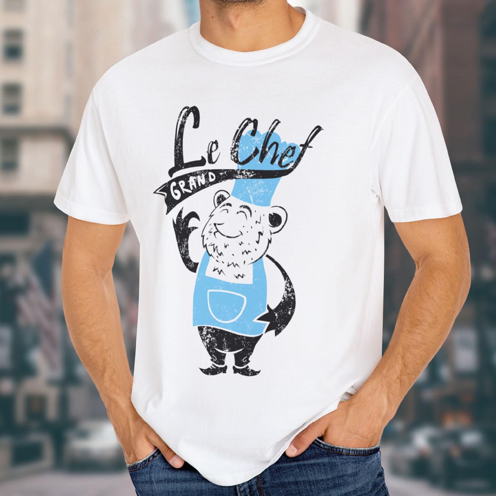 Le Chef Shirt, Funny Cartoon Tee, Cartoon Tshirt, Unisex T-shirt, Grand Le Chef Shirt S