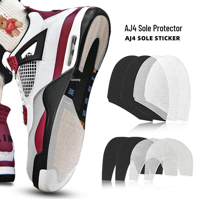 

AJ4 Sports Non-Slip Wear-Resistant Heel & Forefoot Shoe Stickers Transparent