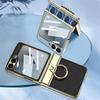 GKK For Samsung Galaxy Z Flip7 FE 5G/Z Flip6 5G Case PC+PU Kickstand Phone Cover