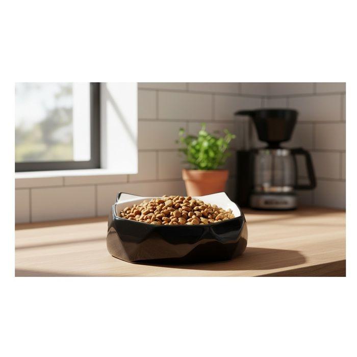 Gamelle tête de chat en céramique