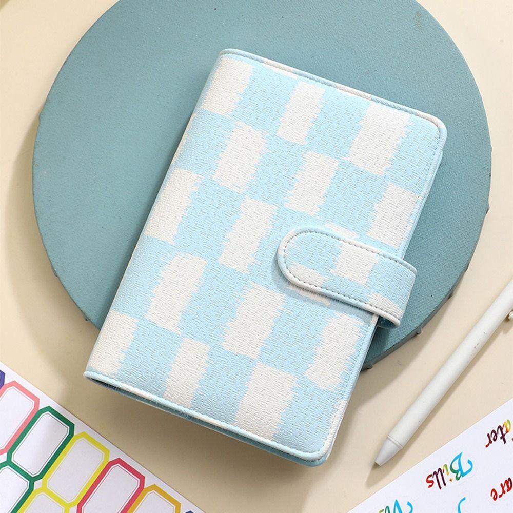 Loose-Leaf Money Saving Binder Waterproof A6 Budget Binder with Cash Envelope  30 Day Challenge
