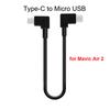 30CM Tablet Phone Type-C Micro-USB OTG Data Cable Adapter for DJI Spark Mavic Pro Air 2 Zoom Mini Drone Connector Hubsan Zino