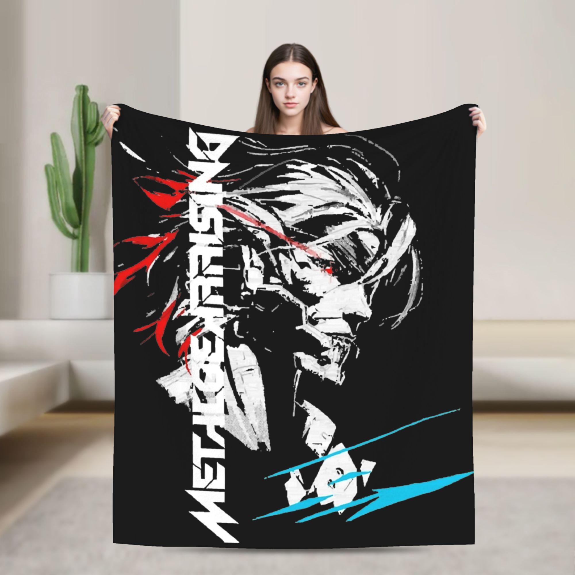 

Metal Gear Solid Rising Inverted Blanket Warm Cozy Fluffy Throw Blankets for Couch Multiple Sizes Throws And Blankets 30x40in