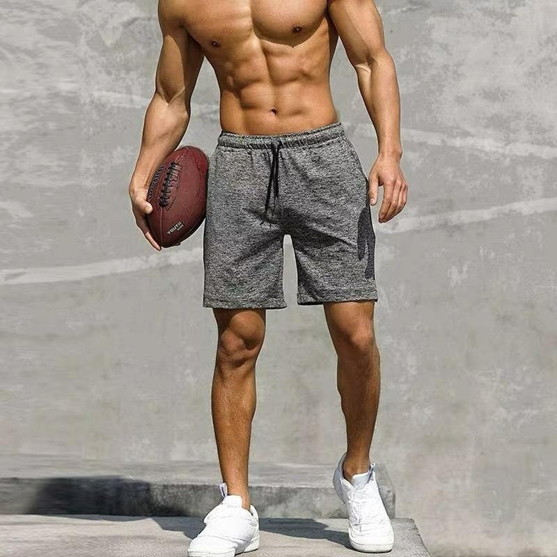 Spor Şortları Erkek Koşu Fitness Hızlı Kuruyan Takım Elbise Rahat Yaz Bol Antrenman Basketbol Plaj Üç çeyrek Pantolon