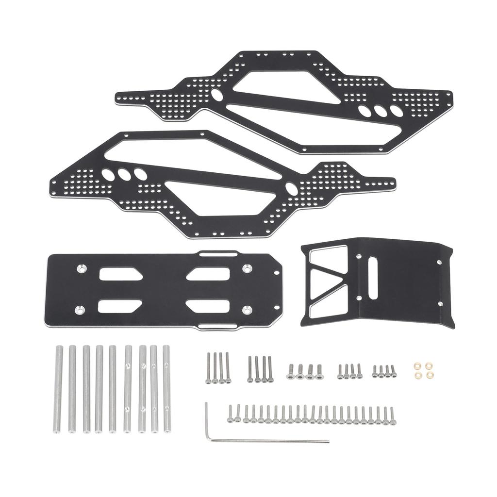 Chassis Frame Aluminum for SCX24 90081 00001 00002 1:24 Scale RC Crawler Parts Alloy Body Casing