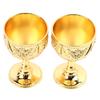 Zinc Alloy Wine Glass Gold Chalice Goblet Goblets & Chalices Shot Glass  For Wedding