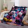 1PC Mickey & Minnie Mouse Cartoon Blanket, Seasonal Universal, Home Decoration, Throw Blanket, Soft Flannel Throw Blanket, Versatile & Cozy