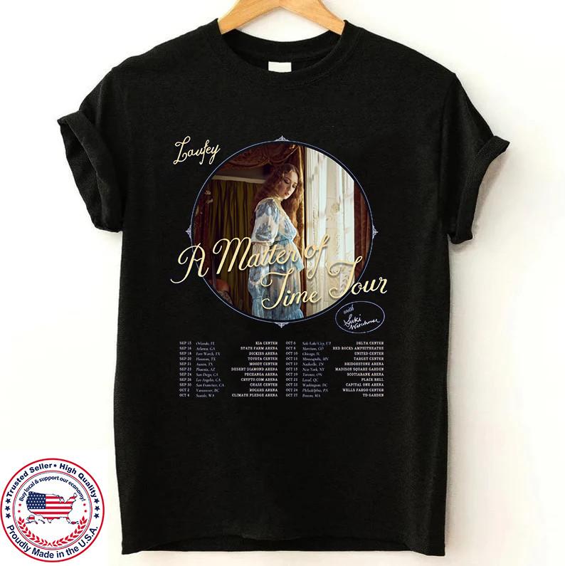 Laufey A Matter of Time Tour North American T Shirt Unisex T-Shirt S