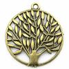 Charms Big Tree Of Life Pendants Wedding Jewelry Findings QC017