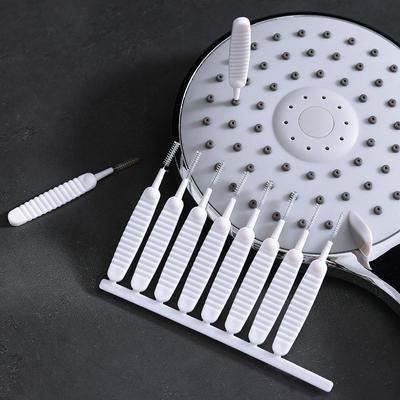 Shower Head Cleaning Brush Anti Clogging Bathroom Nozzle Spout Washing Mini Brush Gap Brush Phone Hole Hole Gap For Kitchen Toilet 10pcs Handmade