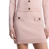 Michael Kors Ss25 Round Neck Floral Knit Cardigan Women cardigans Light-Pink JS5616VHHZ-108