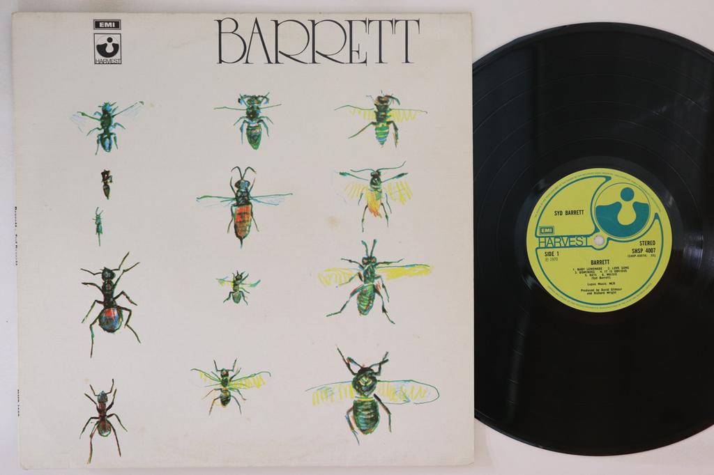 LP Record SYD BARRETT - Barrett SHSP4007 HARVEST 1974 UK Rock Used