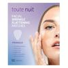 90Pcs Facial And Forehead Wrinkle Patches - Small Patches Suitable For Eyes Lips And Forehead - Triangular Non-Facial Tape Ideal For Treating
