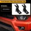 Front Bumper Filler Inner Retainer Clip for Toyota Tacoma 2012-2015 No.52531-04010 Left Right Side 2Pcs