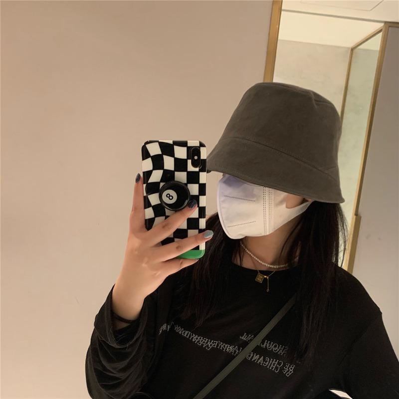 2023 Spring Autumn New Woman Solid Color Suede Fisherman Hat Fashion Leather Military Cap Sun Visor Hat Bucket Hat