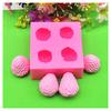 3D Big Strawberry Silicone Fondant Icing Mould Wedding Decoration