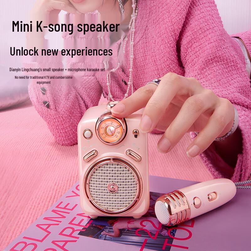 

Divoom Fairy-ok Little Witch Portable Karaoke Bluetooth Speaker CN plug (adapter included)