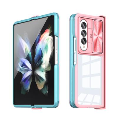 Anti-Rutsch-Kameraschutz Klapphülle für Samsung Galaxy Z Fold4 5g Fold 4 Zfold4 Klare Acryl-Telefonzubehörhüllen