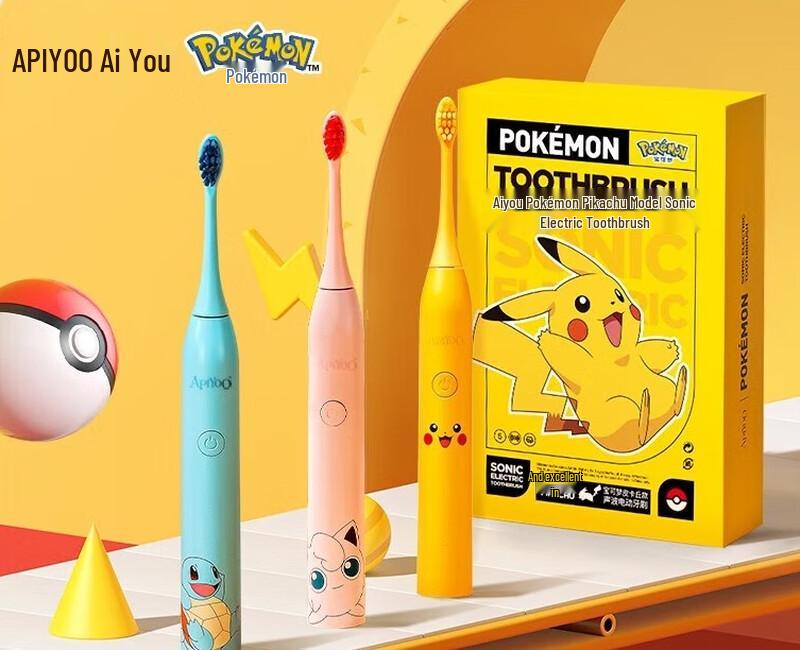 

ApiYoo Pikachu Sonic Electric Toothbrush