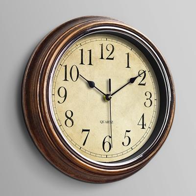 Relógios de parede vintage estilo europeu relógios silenciosos decoração de sala de estar relógios de parede relógios de arte para casa