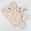 Faltbarer Baby-Wickelunterlage Wasserdicht Geboren Windelwechselmatte Reise-Wickelauflage Bettwäsche-Pads Atmungsaktiv