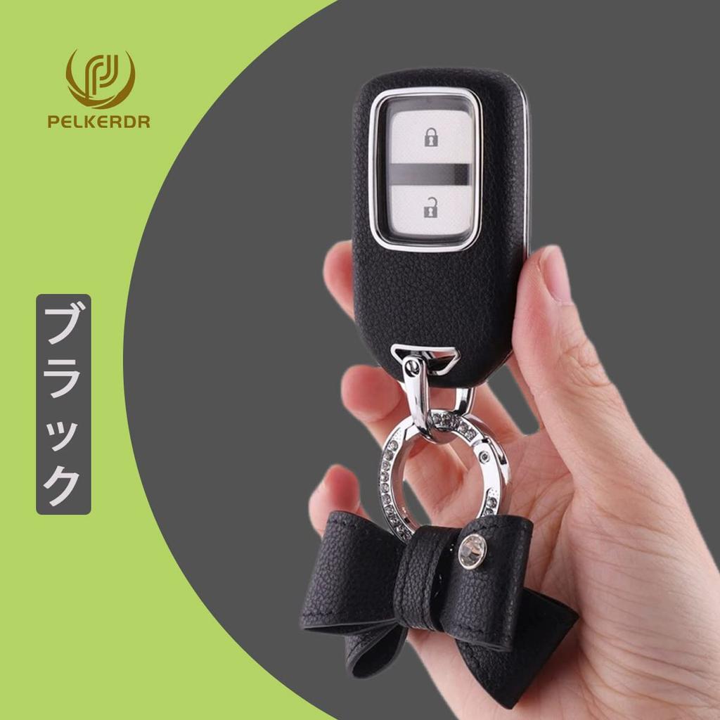 [PELKERDR] Honda Key Case, New Freed Odyssey Fit S660 CR-Z Vezel CR-V Jade Shuttle