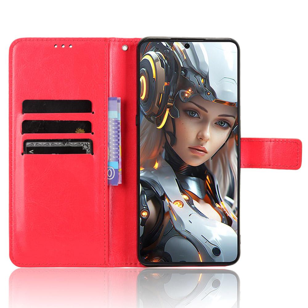 For Cubot Max 5 Case Crazy Horse Texture PU Leather Phone Wallet Cover