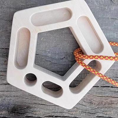 Portable Wooden Climbing Fingerboard