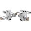 1 buc Clemă de Fixare Stâlp Aliaj de Aluminiu Diametru Fix Vertical Fixare Cruce Clip