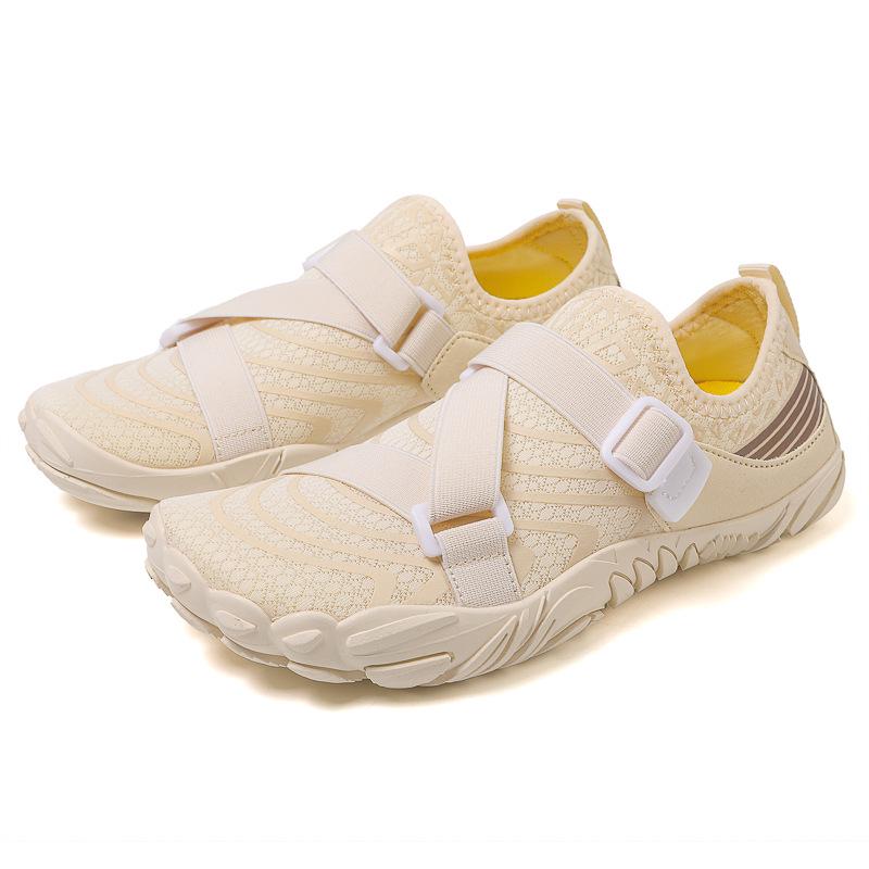 Barefoot Five-Finger Yoga & Sports Shoes - Men's & Women's Non-Slip Breathable Athletic Footwear for Jump Rope & Trekking.
