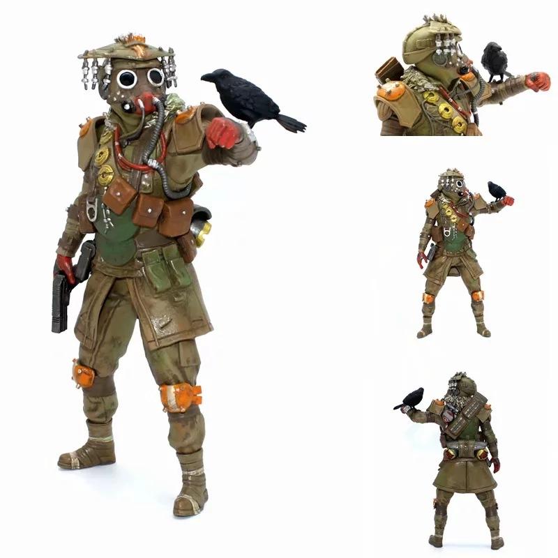 

24CM Apex legends Wraith / Bloodhound PVC Figure Collectible Model Toy without box зелёный