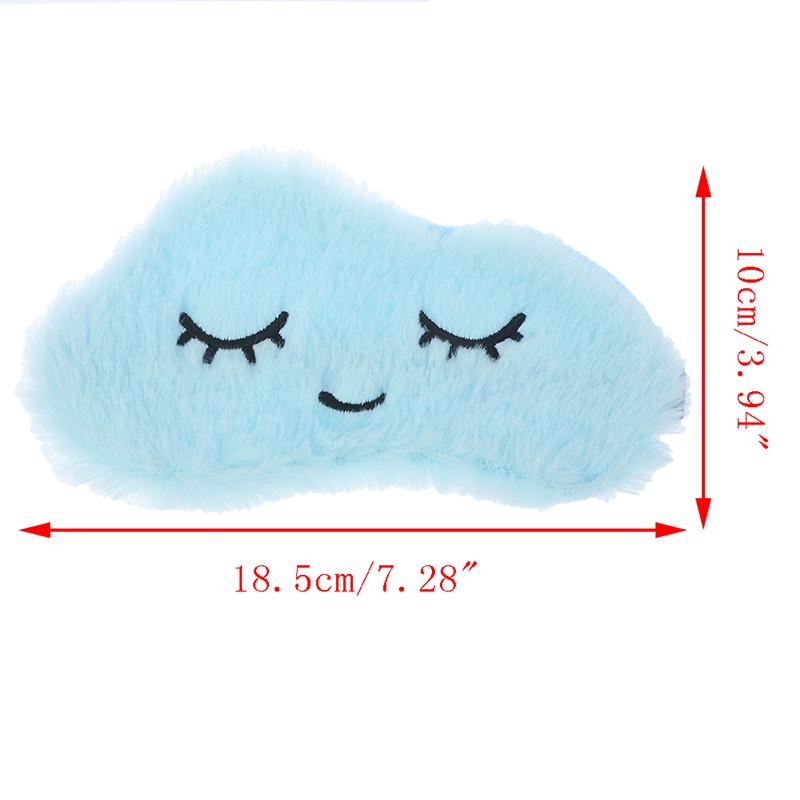 Eye Mask Blindfold Cartoon Eye Mask Eyelashes Sleep Shade Sleeping Aid Eye Patch