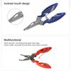 1Pcs Fishing Lure Plier Scissors Multifunctional Cutting Lines Uncoupling Fish Hooks Opening Coils Outdoor Fishing Tools Plier