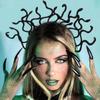 Colored Halloween headband Greek Mythology Cosplay Prop New Snake Hair Hoop  Party Supplies