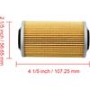 KN-556 420956741 Oil Filters Compatible with Sea-Doo GTI GTX RXP Wake RXT GTI LTD 4-Tec 155 185 215 255 260 Compatible with Bombardier Quest Traxter