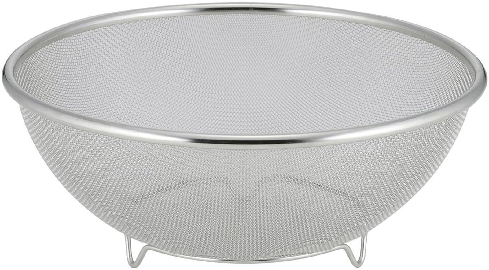 

Shimomura Kikaku Colander with 25cm in Dishwasher Stainless Odor with for Dividing Water Rust The 19969 Feet, [Made Japan] Safe, Steel, Resistant,