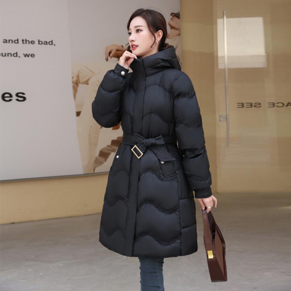 Korean Version Loose and Thin Large Size Hooded Down Cotton-padded Jacket Thickened Cotton-padded Jacket