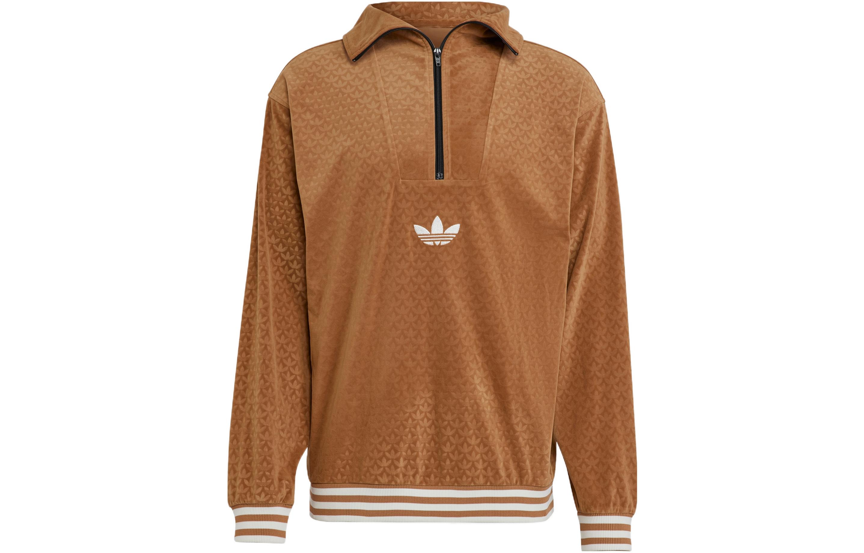 Adidas Originals Adicolor Heritage Now Funnel Velour Top IB3421 L