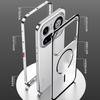 For Nothing Phone 4A Pro Alloy Metal Lens Protection Case For Nothing Phone 4A Wireless Charging Acrylic Hard Shockproof Cover