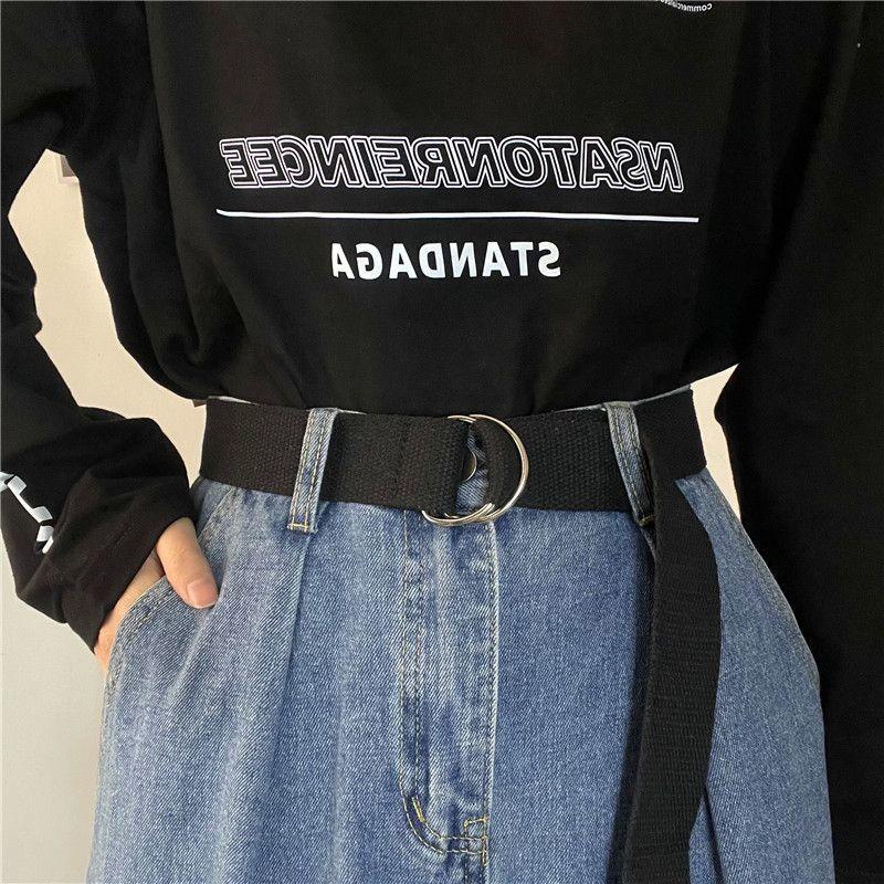 Bohemian Woven Fashionable Rope Belt For Women Durable Double Ring Buckle Perfect For Everyday Wear