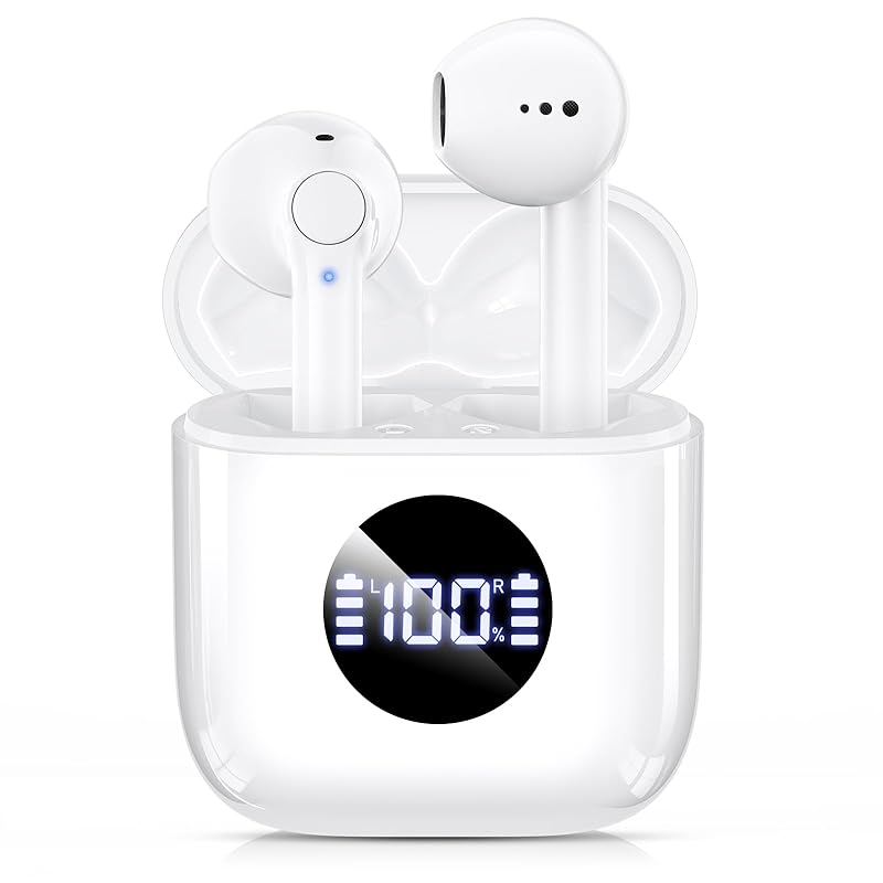 

earphones bluetooth noise canceling Up to 32 hours play time automatic pairing