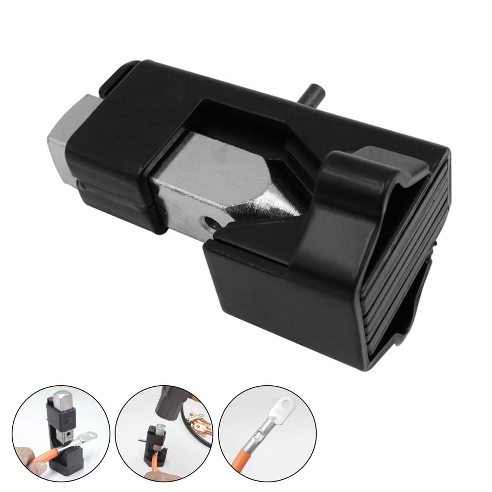 Universal Electrician Wire Terminal Battery Crimping Plier DIY Connect Spring Loaded Welding Lug Tool Auto Durable Cable Hammer