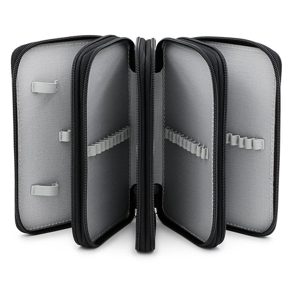 72/52/32 otvory Čtyřvrstvé pouzdro na tužku se smajlíky Náčrt Štětec Barevný Pouzdro na tužku Velkokapacitní jednobarevné Pouzdro na tužku