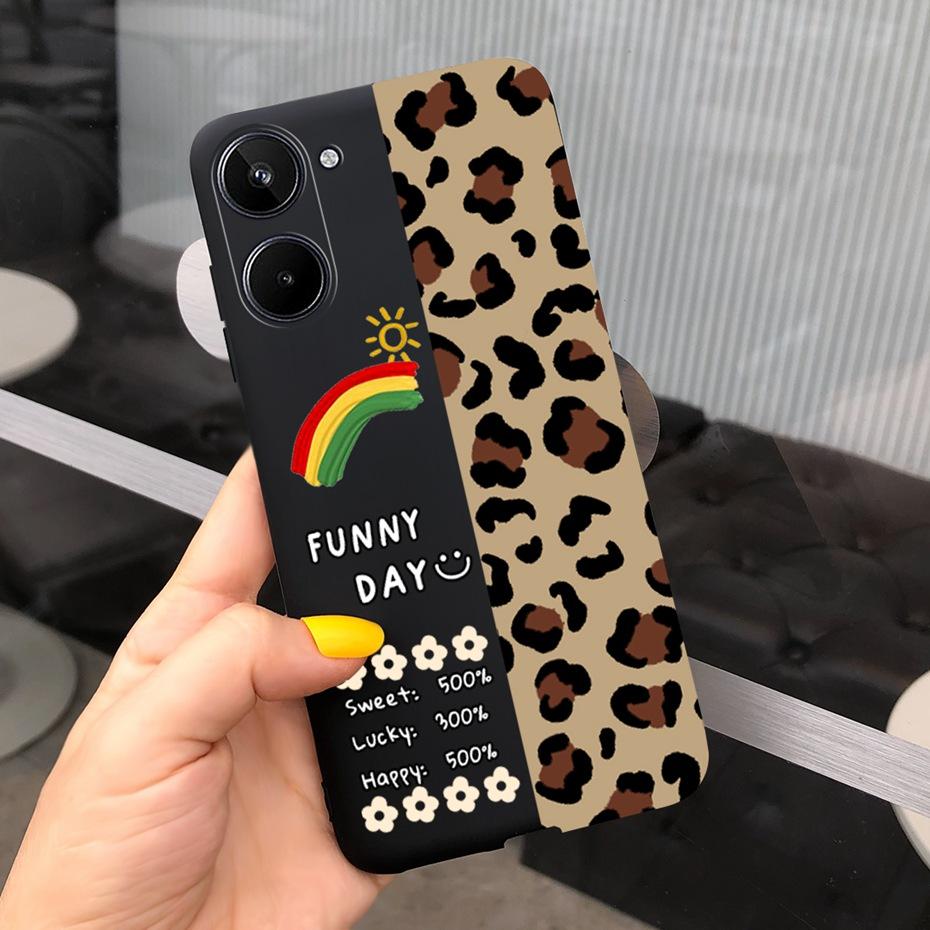 For Realme 10 2022 Lovely Printing Jelly Silicone Case For Realme10 RMX3630 Funda Realme 10 4G Soft TPU Phone Cases