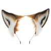 Furry Ear Headband Anime Cosplays Charming Foxes Headwear for Costume Party