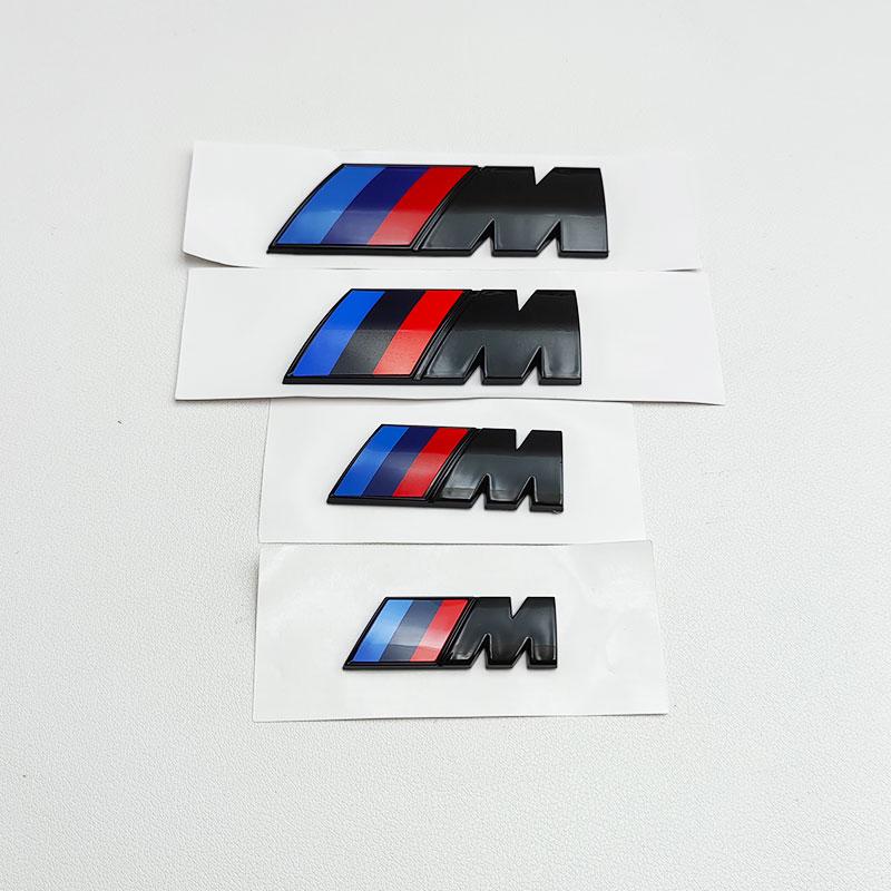 3D ABS Logo M Sticker Car Rear Trunk Badge Fender Side Emblem For BMW E90 E39 E46 E60 F10 F30 X1 X2 X3 X4 X5 X6 X7 M2 M3 M4 M5