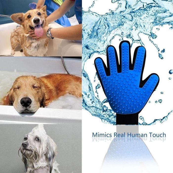 

Gant de toilettage - True Touch - deShedding - Silicone - Massage - Collecte de poils