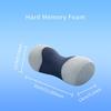 Small Neck Roll Pillow, Cervical Pillow for Travel, Contour Support Pillow for Sleeping, with Breathable Pillowcase